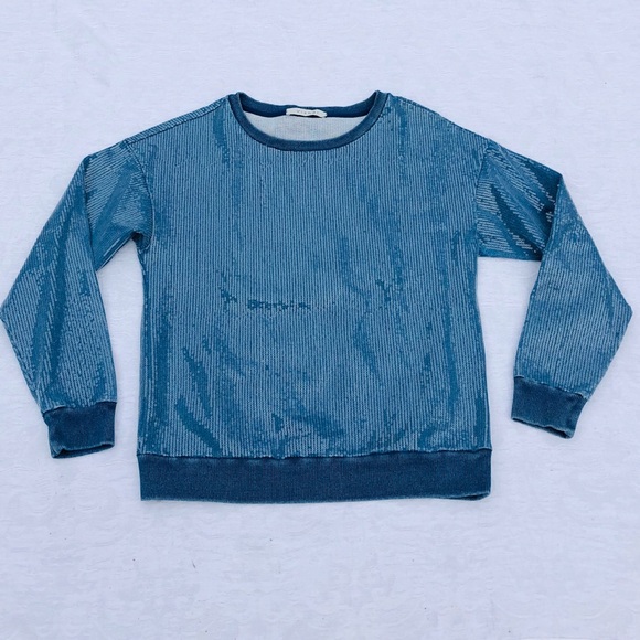 Sequined Denim Sweater**Med. $189 - Picture 3 of 6